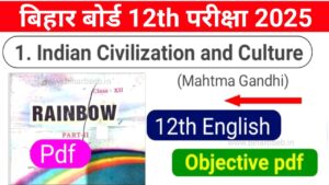 Indian Civilization And Culture Objective Question